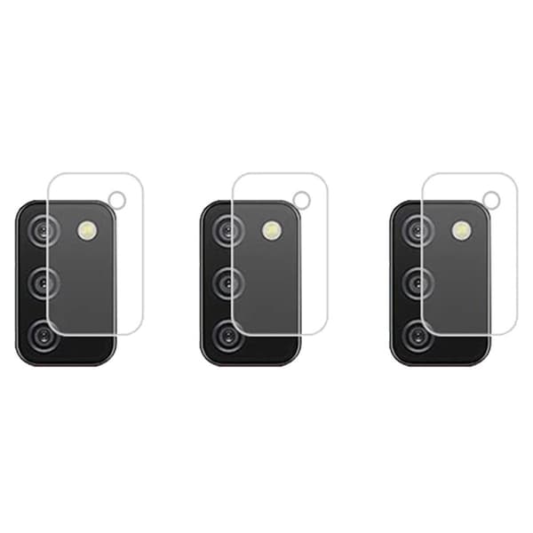 2-PACK Galaxy A02s Skärmskydd + Kameralinsskydd HD 0,3mm