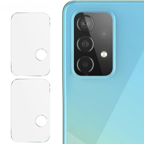 3-PACK Samsung Galaxy A72 Skärmskydd + Kameralinsskydd HD 0,3mm