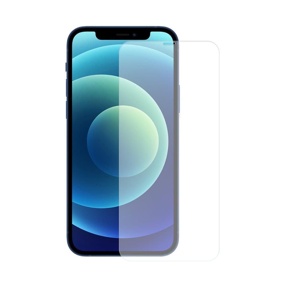 iPhone 12 Mini skärmskydd 2.5D Heltäckande med Easy Applikator