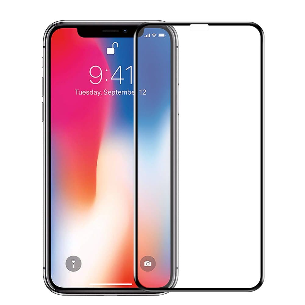 iPhone XS Max skärmskydd 3D Heltäckande med Easy Applikator