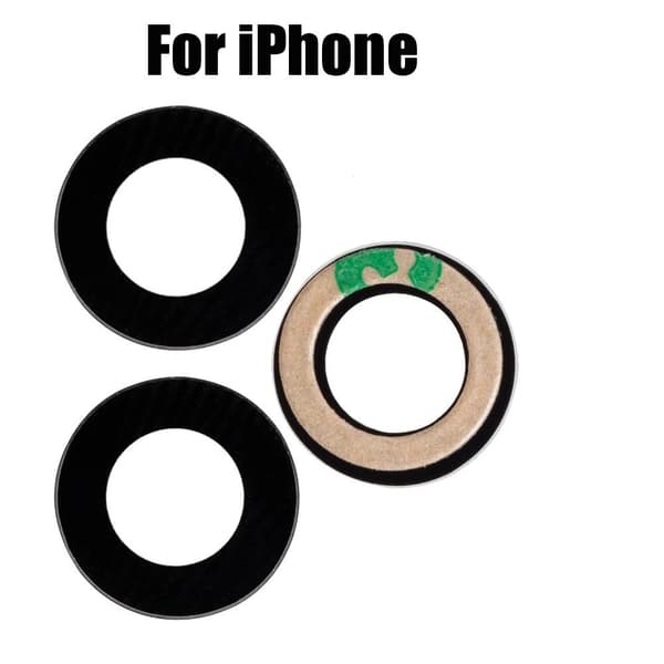 2-PACK Bakre Kamerafälglins Reservdel iPhone 11 Pro Max