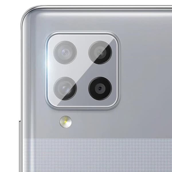3-PACK Galaxy A12 HD-Clear Ultratunt Kameralinsskydd