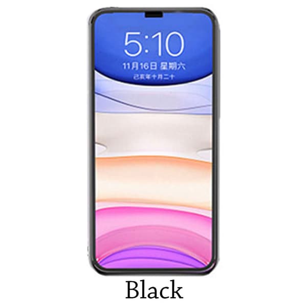 2-PACK iPhone 12 Aluminium Skärmskydd HD-Clear 0,2mm