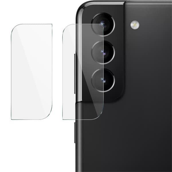 IMAK 2 Pack Härdat Glas Linsskydd Galaxy S21