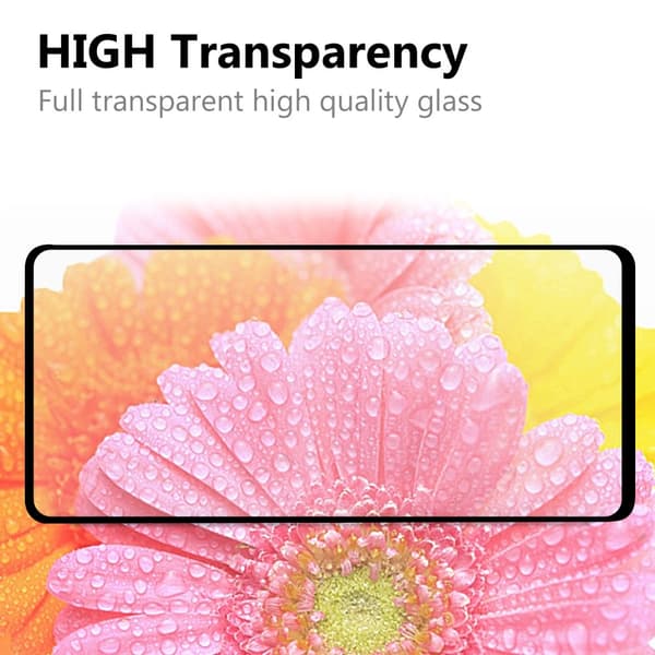 Heltäckande Skärmskydd Galaxy S20 FE Härdat Glas Svart