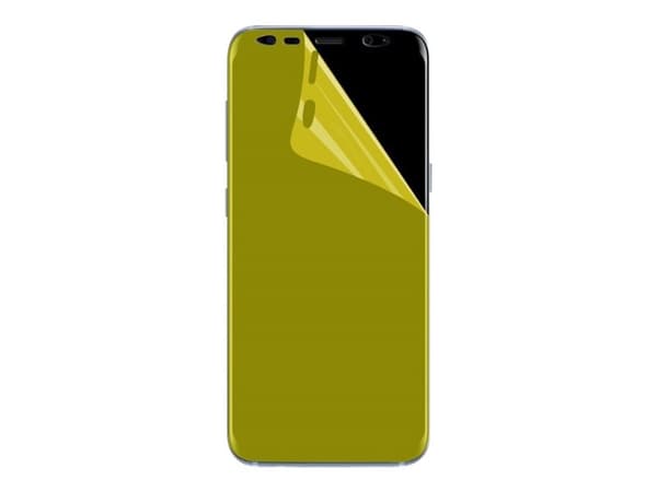 Qoltec Screen Protector Foil - Skjermbeskyttelse for mobiltelefon - film - 6.2" - gjennomsiktig - for Samsung Galaxy S8+