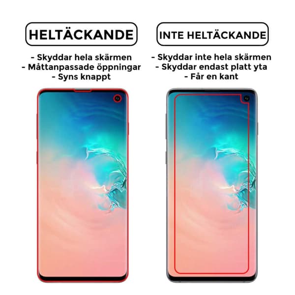 2-pack galakse S21 pluss omfattende skjermbeskytter nanoedge