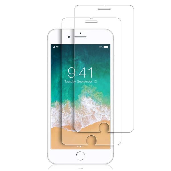 2-Pack iPhone SE Skärmskydd HD Skyddsplast Displayfilm