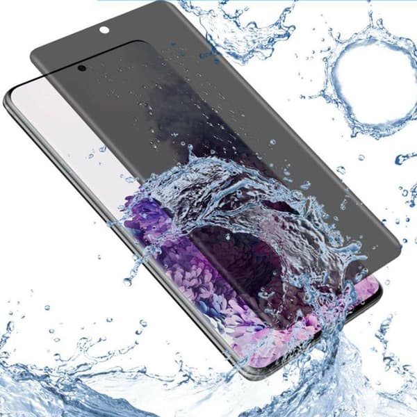 3-PACK Galaxy S21 Ultra Skärmskydd Anti-Spy 3D 0,3mm