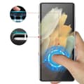Miniatyrbild 5 av 10: 2-PACK Galaxy S21 Plus CASE-Friendly Skärmskydd 0,3mm