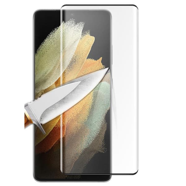 2-PACK Samsung Galaxy S21 CASE-Friendly Skärmskydd 0,3mm