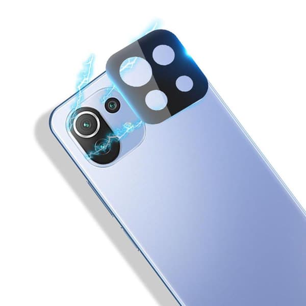3-PACK Kameralinsskydd 2.5D HD Xiaomi Mi 11 Lite