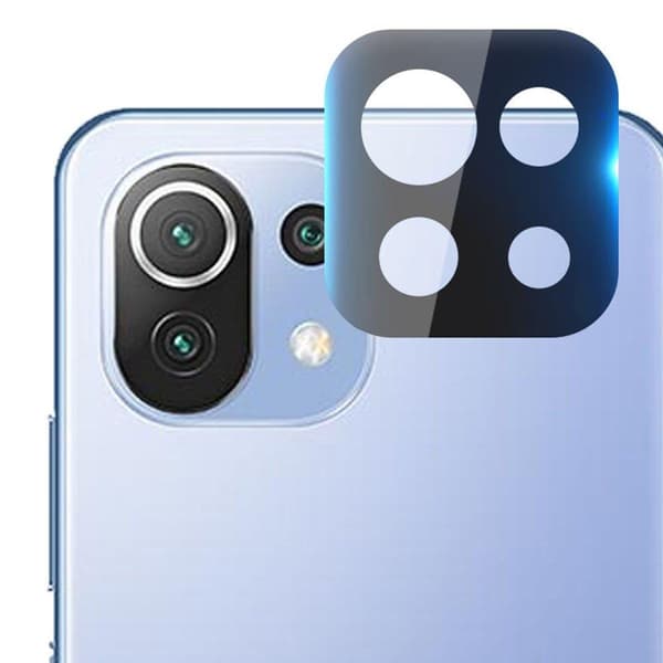 2-PACK Xiaomi Mi 11 Lite 2.5D HD Kameralinsskydd
