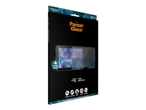 PanzerGlass - Skärmskydd för surfplatta - glas - CrystalClear - för Samsung Galaxy Tab Active Pro