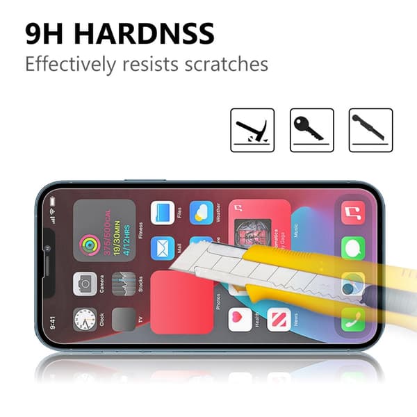 Skärmskydd iPhone 13 Mini 0.2mm Härdat Glas 2-Pack
