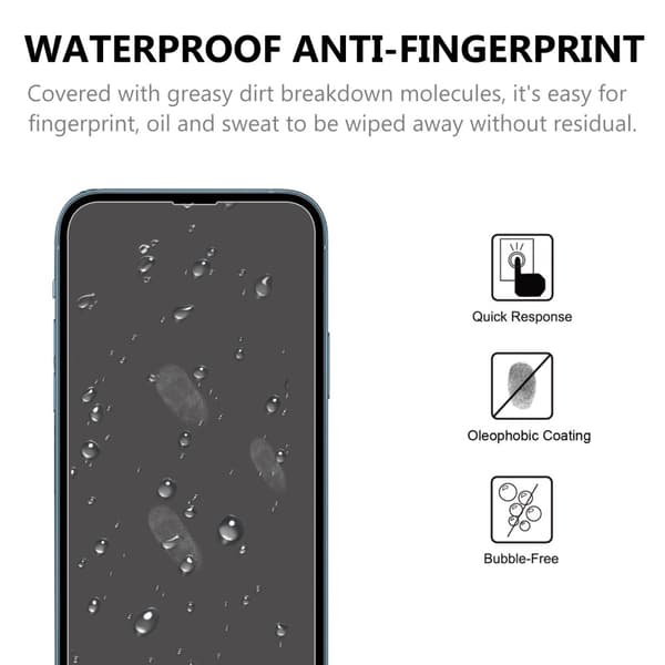 Skärmskydd iPhone 13 Mini 0.2mm Härdat Glas 2-Pack