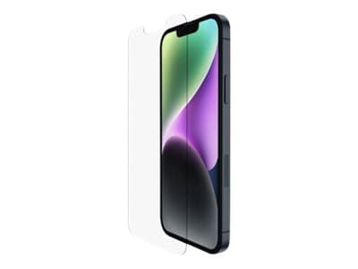 Belkin ScreenForce - Skjermbeskyttelse for mobiltelefon - glass - for Apple iPhone 13, 13 Pro, 14