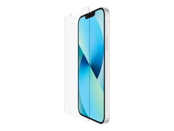 Belkin ScreenForce - Skjermbeskyttelse for mobiltelefon - glass - for Apple iPhone 13, 13 Pro, 14
