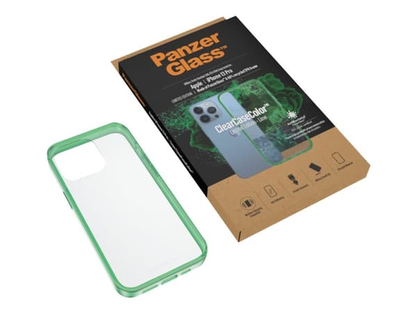 PanzerGlass 339, Suojus, Apple, Apple - iPhone 13 Pro, 15,5 cm (6.1"), Vihreä