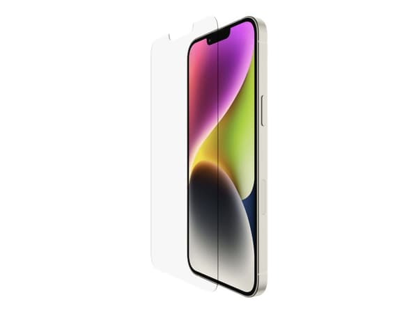 Belkin ScreenForce UltraGlass - Skärmskydd för mobiltelefon - antimikrobiell - glas - för Apple iPhone 13 Pro Max