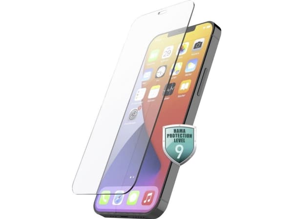 Hama Premium Crystal Glass, Apple, iPhone 12/12 Pro, Iskunkestävä, Iskunkestävä, Naarmuuntumisenkestävä, Läpinäkyvä, 1 kpl