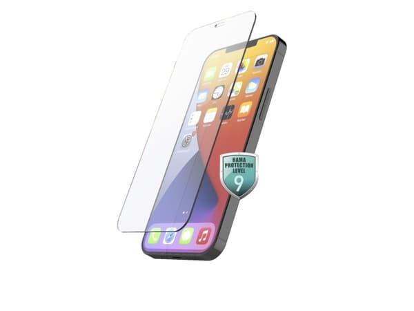 Hama Premium Crystal Glass, Apple, iPhone 12/12 Pro, Iskunkestävä, Iskunkestävä, Naarmuuntumisenkestävä, Läpinäkyvä, 1 kpl