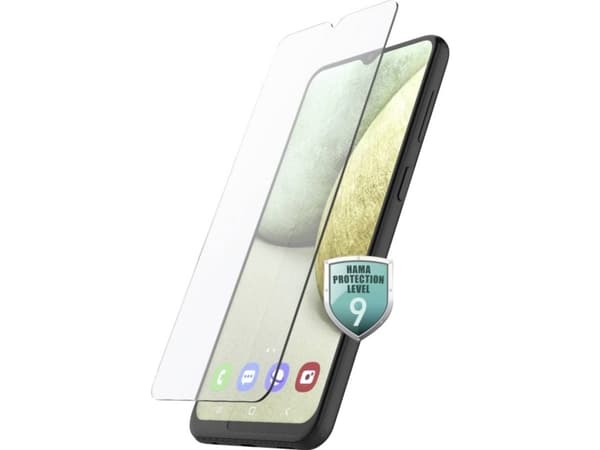 Hama Premium Crystal Glass, Samsung, Galaxy A03s, Slagtålig, Stötsäker, Reptålig, Transparent, 1 styck
