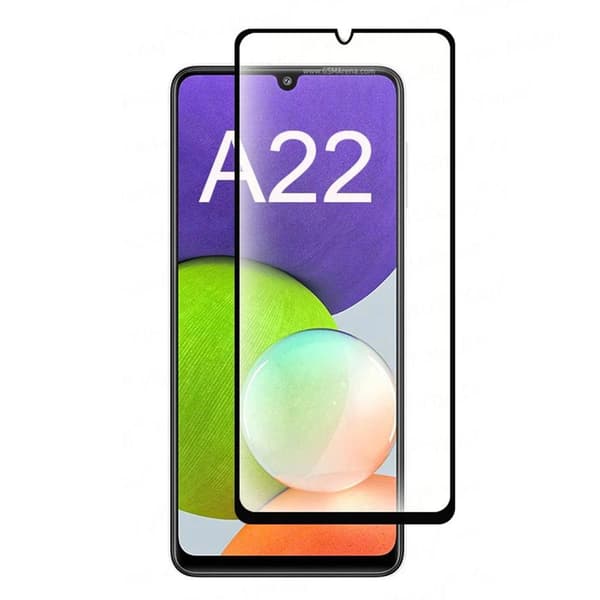 2-PACK Galaxy A22 5G Skärmskydd + Kameralinsskydd 2.5D HD 0,3mm
