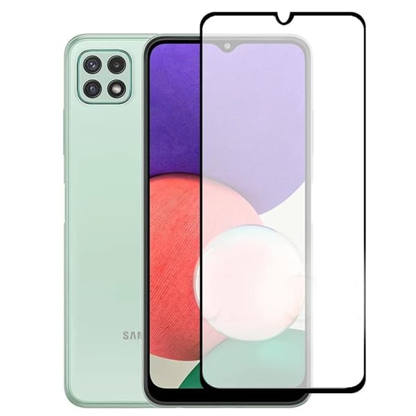 2-PACK Galaxy A22 5G Skärmskydd + Kameralinsskydd 2.5D HD 0,3mm
