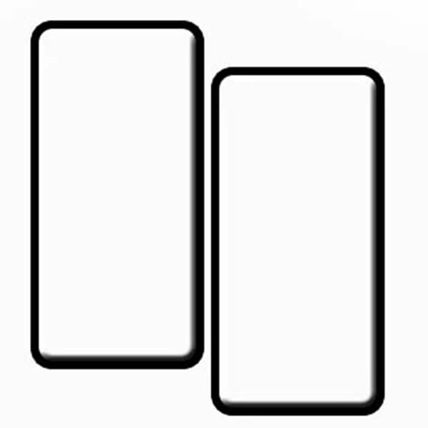 Galaxy A72 Skärmskydd + Kameralinsskydd 2.5D HD 0,3mm