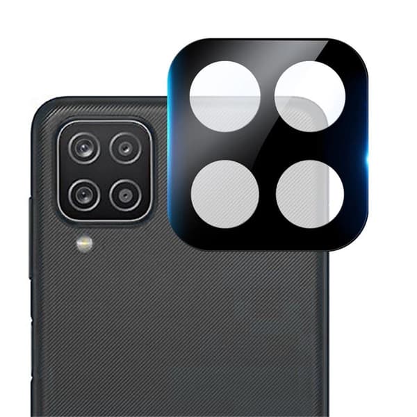 2-PACK Galaxy A12 Skärmskydd + Kameralinsskydd 2.5D HD 0,3mm