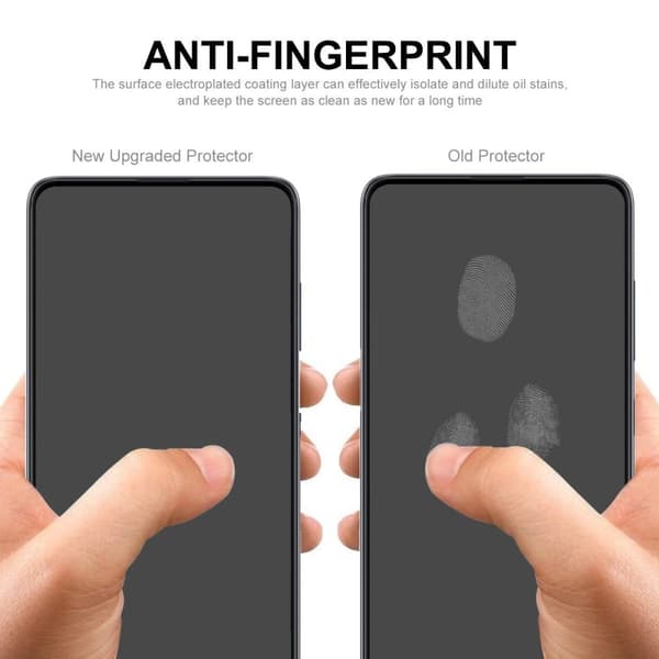 Samsung Galaxy A22 4G HAT PRINCE Täysi peittävä karkaistu lasi