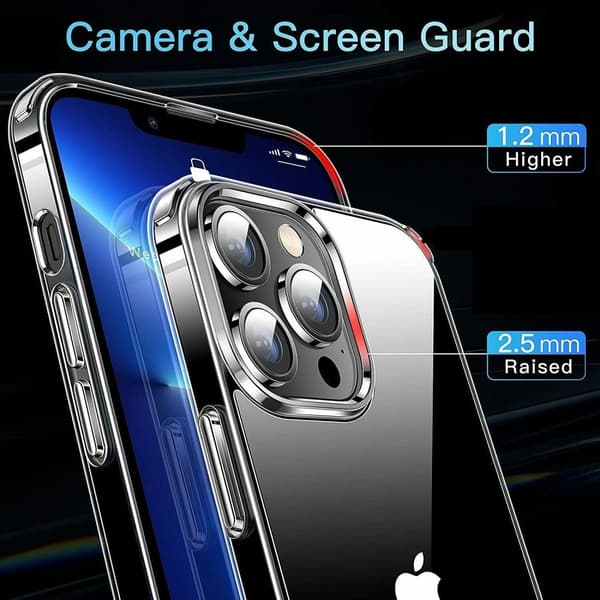iPhone 13 Mini - Transparent 1,8 mm Mjuk Skal