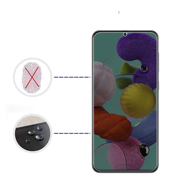 3-PACK Anti-Spy Sk�rmskydd HD 0,3mm Galaxy A52