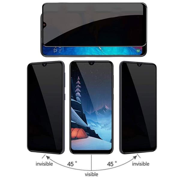3-PACK Samsung Galaxy A22 4G Anti-Spy Skärmskydd HD 0,3mm