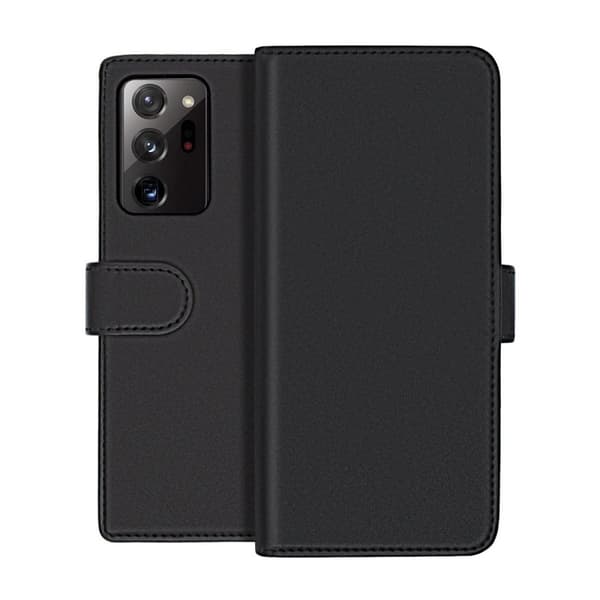 Samsung Galaxy Note 20 Ultra TPU Läderfodral Skal - Svart