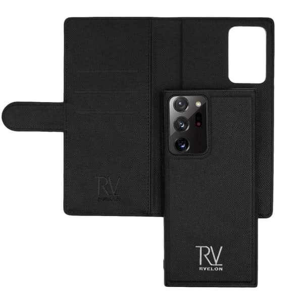 Samsung Galaxy Note 20 Ultra TPU Läderfodral Skal - Svart
