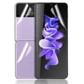 Miniatyrbild 7 av 11: 3-PACK 3-in-1 Hydrogel Skärmskydd Samsung Galaxy Z Flip 3