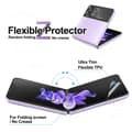 Miniatyrbild 8 av 11: 3-PACK 3-in-1 Hydrogel Skärmskydd Samsung Galaxy Z Flip 3