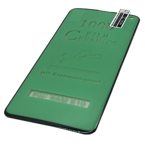 2-PACK Samsung Galaxy S10 Keramiskt Skärmskydd HD 0,3mm
