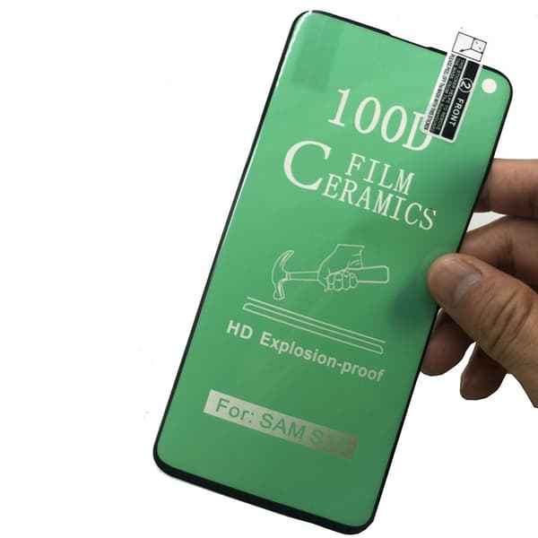 2-PACK Samsung Galaxy S10 Keramiskt Skärmskydd HD 0,3mm