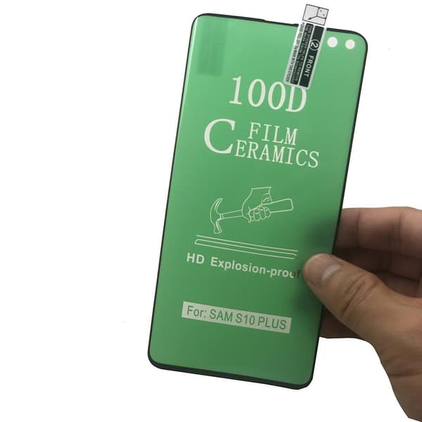 2-PACK Keramiskt Skärmskydd HD 0,3mm Samsung Galaxy S10 Plus