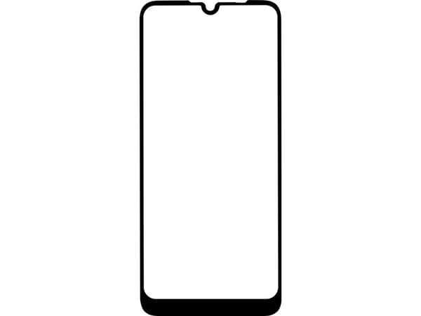 DORO - Skjermbeskyttelse for mobiltelefon - rammefarge svart - for DORO 8110