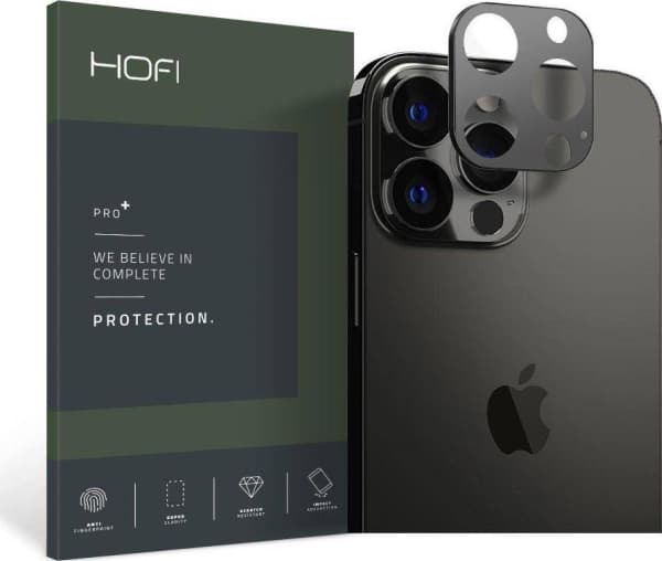 KAMERADEKSEL HOFI ALUCAM PRO+ IPHONE 13 PRO / 13 PRO MAX SVART