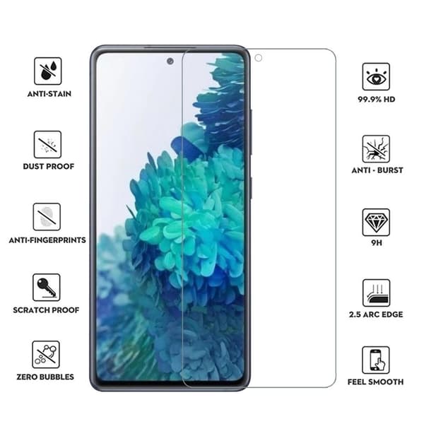 3-PACK Galaxy S20 FE Skärmskydd + Kameralinsskydd 0,2mm