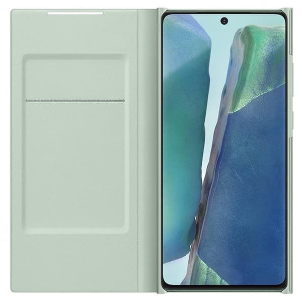 Samsung Galaxy Note 20 Smart Led View Cover Original Fodral - Grön