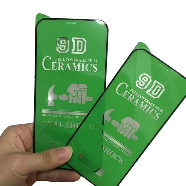 3-PACK Keramiskt Skärmskydd HD 0,3mm iPhone X/XS