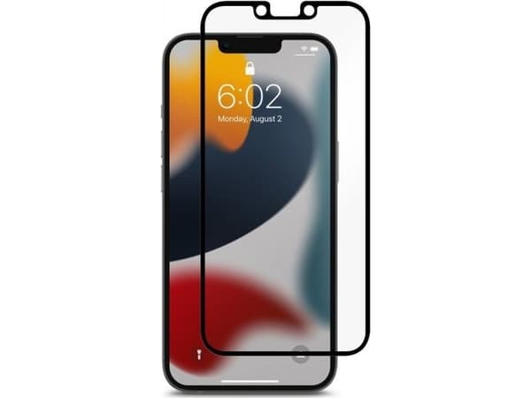 Moshi iVisor AG, Apple, iPhone 13/13 Pro, Naarmuuntumisenkestävä, Musta, 1 kpl