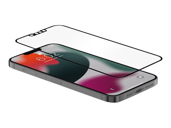 Moshi Moshi iVisor AG matt skjermbeskytter Apple iPhone 13 Pro Max (svart ramme)