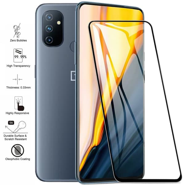 OnePlus Nord N100 - Härdat Glas Skärmskydd
